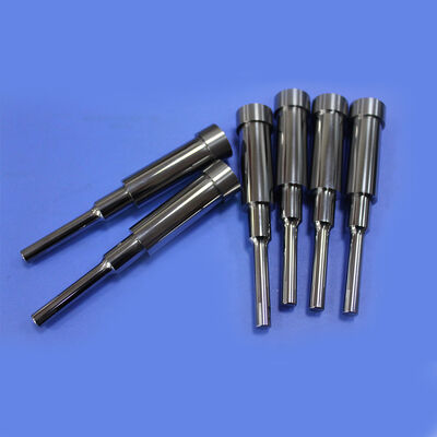 Front-End Flat Solid Carbide Punch with Wear and Corrosion Resistance for ±0.002mm Contour Repeatability and Up to 600°C Operating Temperature